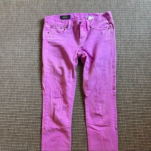 Jcrew Toothpick denim pants